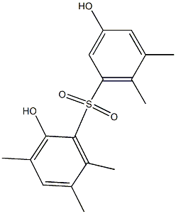 2,3'-Dihydroxy-3,5,5',6,6'-pentamethyl[sulfonylbisbenzene]