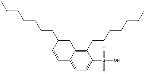 1,7-Diheptyl-2-naphthalenesulfonic acid