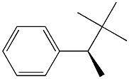 (-)-[(R)-1,2,2-Trimethylpropyl]benzene Structure