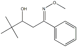 1-Methoxyimino-4,4-dimethyl-1-phenylpentan-3-ol