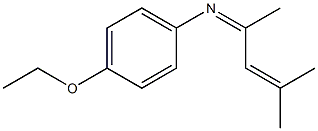 4-Ethoxy-N-(4-methyl-3-penten-2-ylidene)aniline