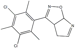 3-(3,5-Dichloro-2,4,6-trimethylphenyl)-3a,6a-dihydro-4H-pyrrolo[3,2-d]isoxazole Structure