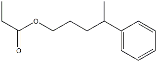 Propanoic acid 4-phenylpentyl ester