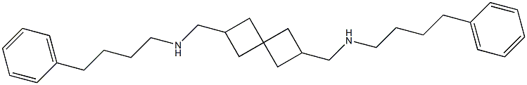 N,N'-Bis(4-phenylbutyl)-2,6-spiro[3.3]heptanebis(methanamine)