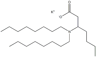 3-(Dioctylamino)heptanoic acid potassium salt