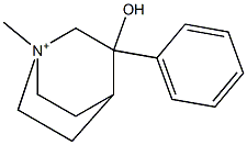 1-Methyl-3-hydroxy-3-phenylquinuclidinium