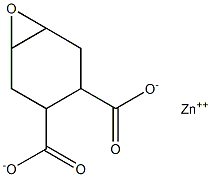 4,5-Epoxycyclohexane-1,2-dicarboxylic acid zinc salt Structure