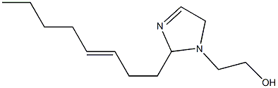 2-(3-Octenyl)-3-imidazoline-1-ethanol 结构式