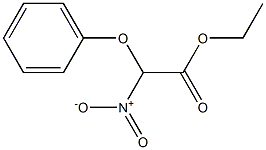 Phenoxy(nitro)acetic acid ethyl ester Structure