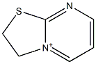 2,3-Dihydrothiazolo[3,2-a]pyrimidin-4-ium Struktur