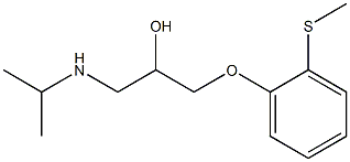 1-[(1-Methylethyl)amino]-3-[2-(methylthio)phenoxy]-2-propanol