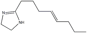 2-(4-Octenyl)-1-imidazoline Structure