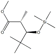 (2R,3R)-2,4,4-Trimethyl-3-trimethylsiloxypentanoic acid methyl ester