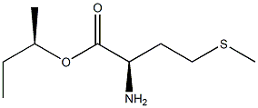 (R)-2-アミノ-4-(メチルチオ)ブタン酸(R)-1-メチルプロピル 化学構造式