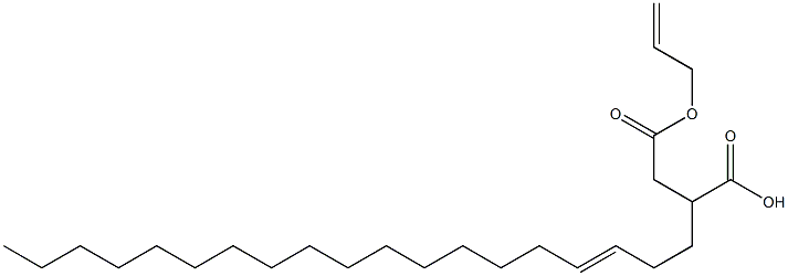 2-(3-Nonadecenyl)succinic acid 1-hydrogen 4-allyl ester,,结构式