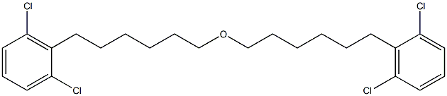 2,6-Dichlorophenylhexyl ether 结构式