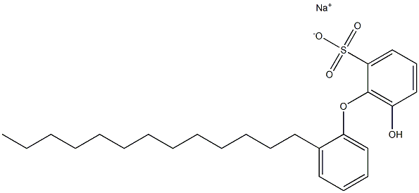 6-Hydroxy-2'-tridecyl[oxybisbenzene]-2-sulfonic acid sodium salt