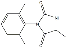 1-(2,6-Dimethylphenyl)-4-methyl-1H-imidazole-2,5(3H,4H)-dione Structure