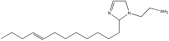1-(2-アミノエチル)-2-(8-ドデセニル)-3-イミダゾリン 化学構造式