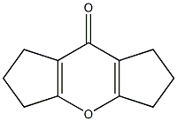 2,3,5,6,7,8-Hexahydro-1H-dicyclopenta[b,e]pyran-8-one Struktur