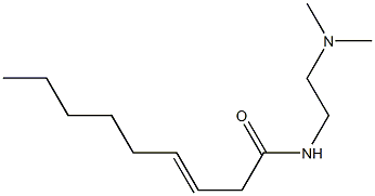 N-[2-(Dimethylamino)ethyl]-3-nonenamide Structure