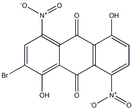 2-Bromo-1,5-dihydroxy-4,8-dinitroanthraquinone