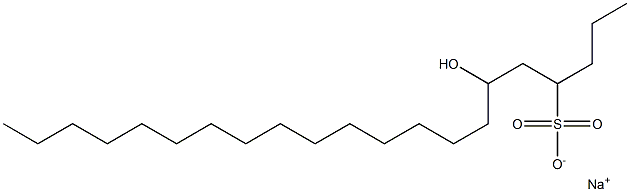 6-Hydroxyhenicosane-4-sulfonic acid sodium salt|