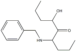 6-(Benzylamino)-4-hydroxy-5-nonanone Structure