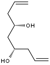 (4S,6S)-1,8-ノナジエン-4,6-ジオール 化学構造式