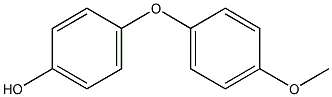 4-(4-Methoxyphenoxy)phenol Struktur