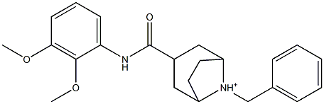  1-Benzyl-4-[[(2,3-dimethoxyphenyl)amino]carbonyl]-2,6-ethanopiperidinium