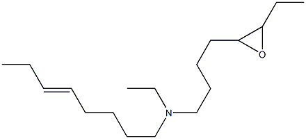 N-Ethyl-N,N-di(5-octenyl)amine oxide Structure