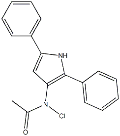  2,5-Diphenyl-3-(chloroacetylamino)-1H-pyrrole