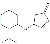 5-(p-Menthan-3-yloxy)-2(5H)-furanone Structure