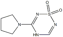 5-(Pyrrolidin-1-yl)-4H-1,2,4,6-thiatriazine 1,1-dioxide|