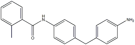 4-[4-[(2-Methylbenzoyl)amino]benzyl]aniline