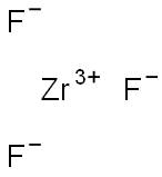 Zirconium(III) fluoride Structure