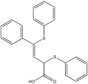 (Z)-2,4-Bis(phenylthio)-4-phenyl-3-butenoic acid|