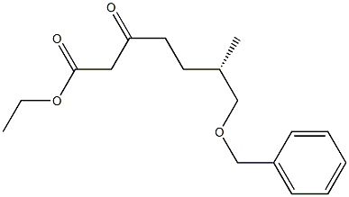 (S)-7-Benzyloxy-6-methyl-3-oxoheptanoic acid ethyl ester|