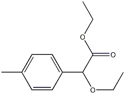 2-Ethoxy-2-(4-methylphenyl)acetic acid ethyl ester Structure