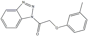 1-(3-Methylphenoxyacetyl)-1H-benzotriazole|