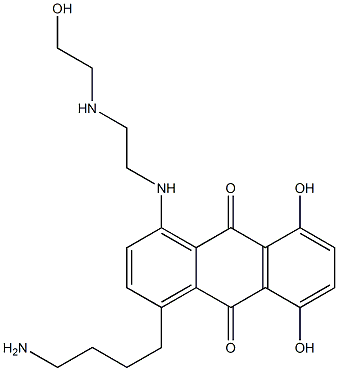 1-(4-Aminobutyl)-5,8-dihydroxy-4-[2-(2-hydroxyethylamino)ethylamino]-9,10-anthraquinone