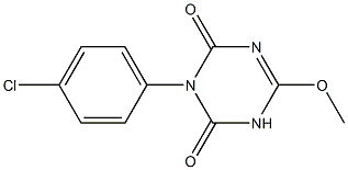 3-(4-Chlorophenyl)-6-methoxy-1,3,5-triazine-2,4(1H,3H)-dione