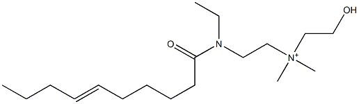  2-[N-Ethyl-N-(6-decenoyl)amino]-N-(2-hydroxyethyl)-N,N-dimethylethanaminium