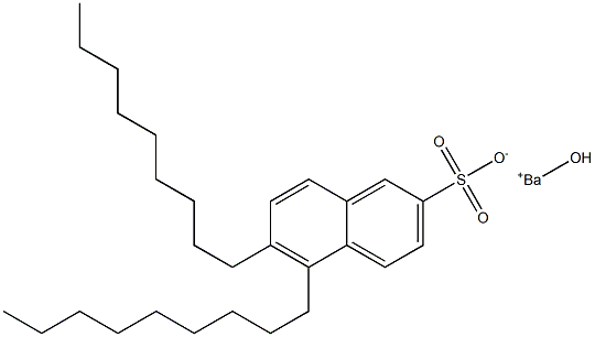 5,6-Dinonyl-2-naphthalenesulfonic acid hydroxybarium salt