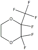 2,3,3-Trifluoro-2-(trifluoromethyl)-1,4-dioxane 结构式