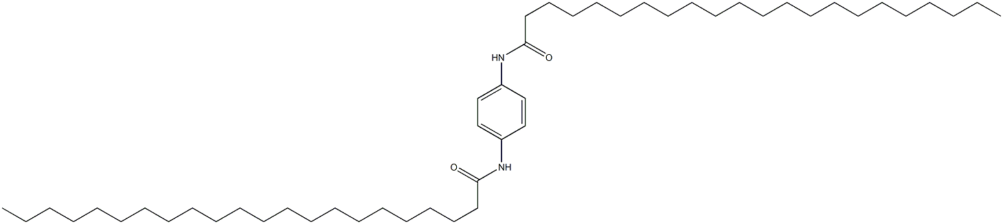 N,N'-Bis(1-oxodocosyl)-p-phenylenediamine Structure