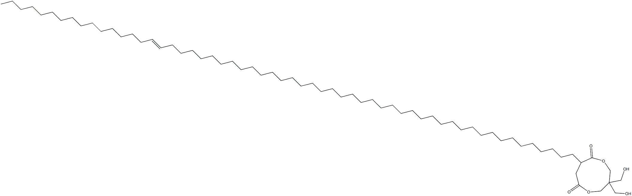 3,3-Bis(hydroxymethyl)-8-(42-octapentacontenyl)-1,5-dioxacyclononane-6,9-dione