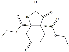 (3aR,7aR)-Hexahydro-2,3,6-trioxo-1H-indole-3a,7a-dicarboxylic acid diethyl ester
