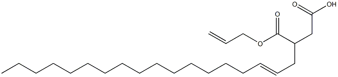 3-(2-Octadecenyl)succinic acid 1-hydrogen 4-allyl ester Structure